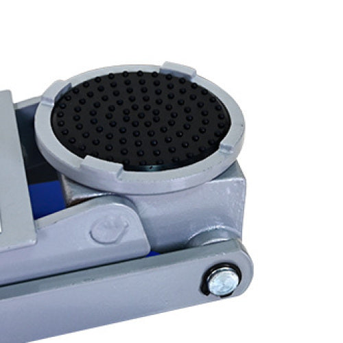 Low-Position Steel Vehicle Floor-mounted Hydraulic Jack With Dual-piston Quick-lift Pump, 3-Ton 6,600 Lb Capacity.