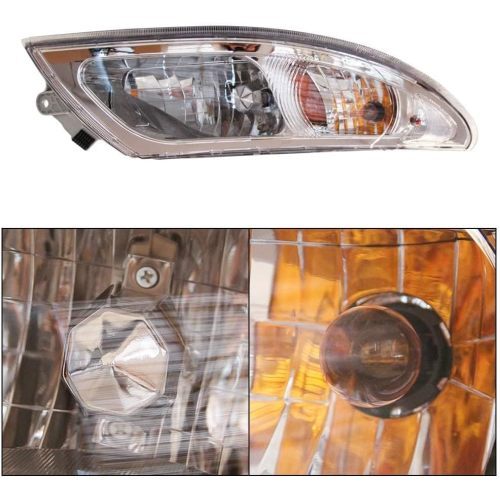 Headlights Assembly Fit For International Durastar 4200 4300 4400 4900 Truck, 2002-2018 International 4300 Pair Driver Left Side And Passenger Right Side