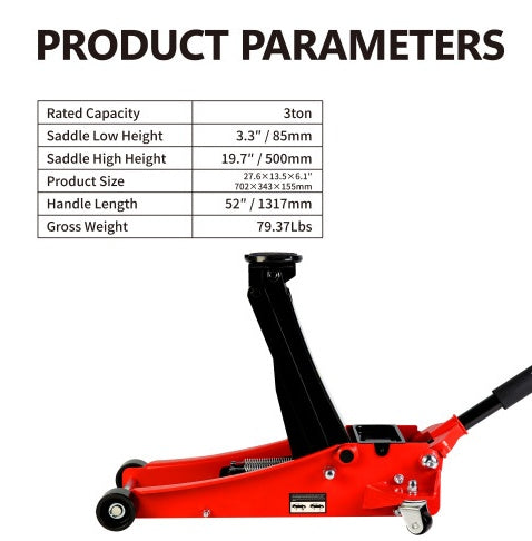 3t Low-profile Jack