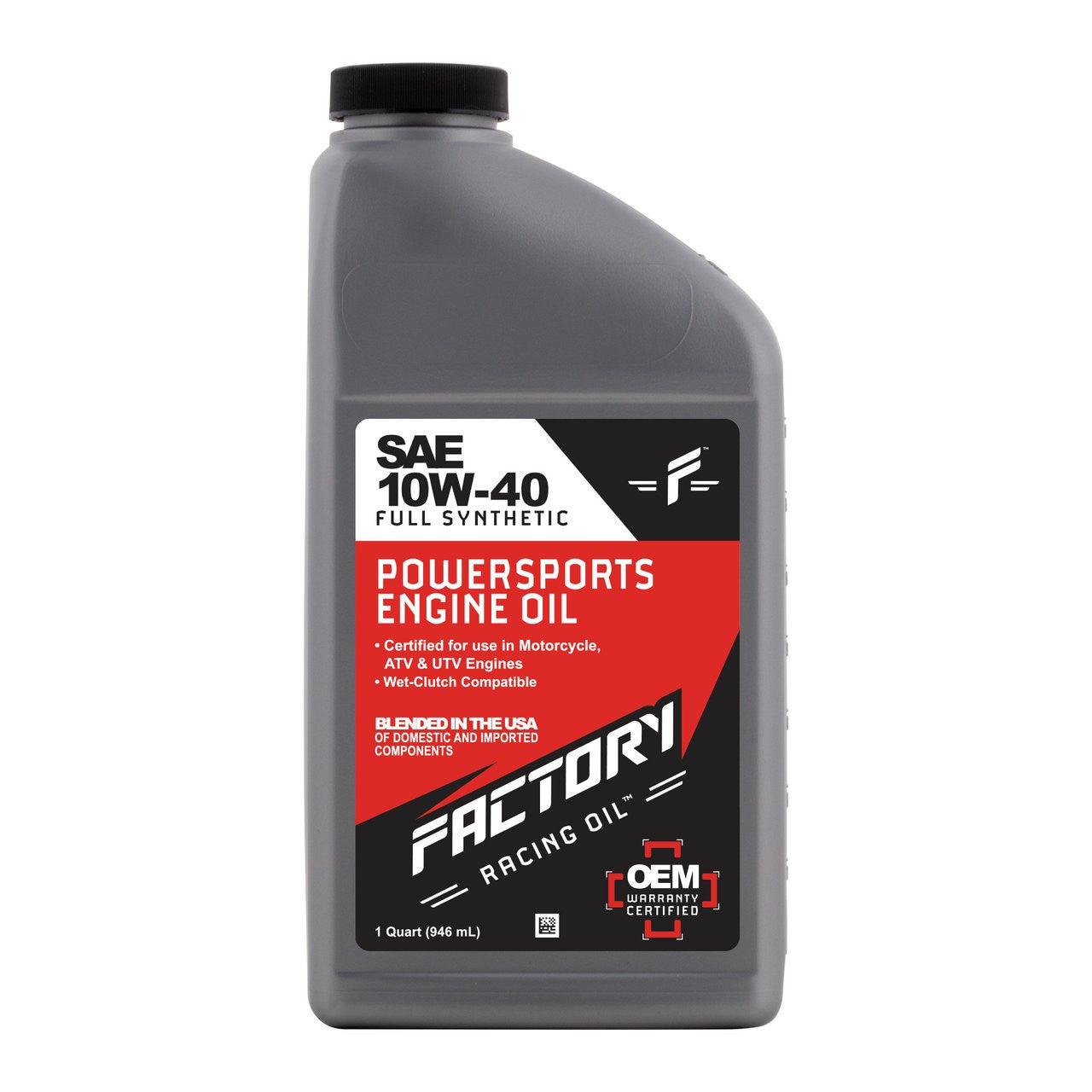 Factory Racing Parts SAE 10W-40 3 Quart Oil Change Kit For Honda CB700SC Nighthawk 1984-1986-1