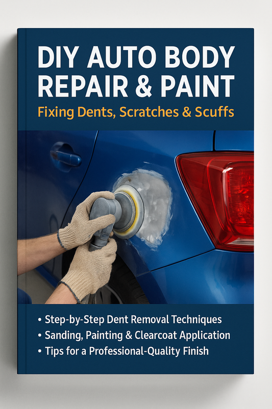 DIY Auto Body Repair & Paint: Fixing Dents, Scratches & Scuffs