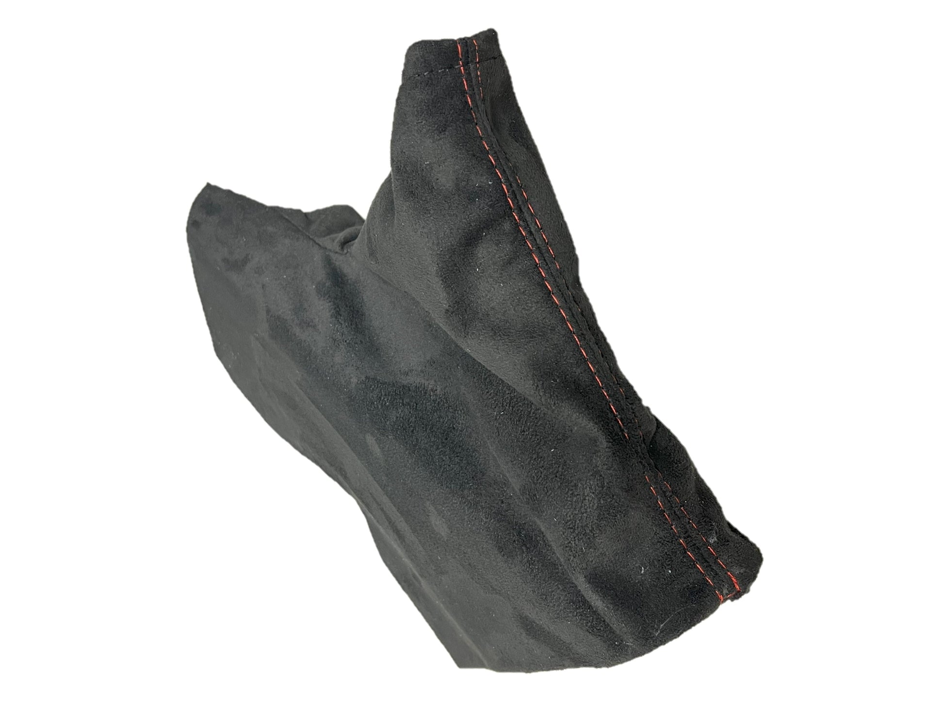 Custom Made Suede Emergency Brake Boot for Subaru BRZ 2013 - 2024 Red Stitching-3
